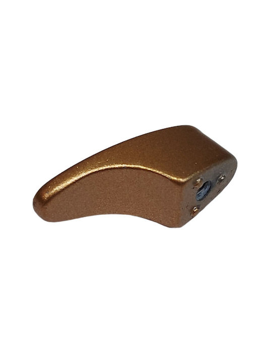 Buton Mobilier din Zamak & Metal în Culoare Cupru 0914-14A1 1buc