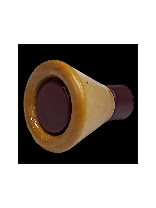 Copii Buton Mobilier din Lemn & Metal & Zamak Bordeaux 0239-BOR1 1buc