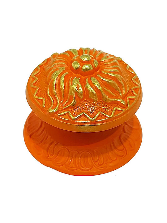 Knob Furniture made of Metallic in Orange Color 11044-BRZ2 1pcs