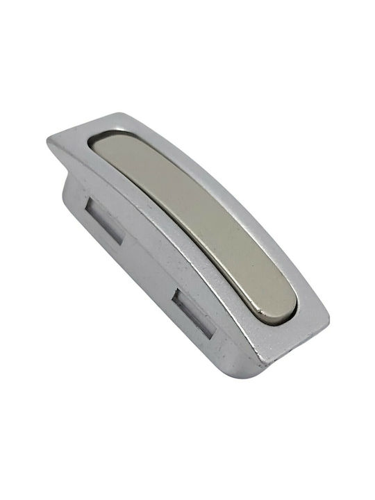Pamar Buton Mobilier Mânere de mobilier din Zamak & Metal în Culoare Argintiu 0721-000-12B1 1buc