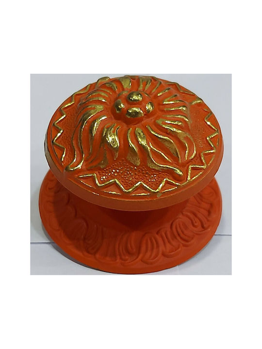 Knob Furniture made of Metallic in Orange Color 11044-BRZ2 1pcs