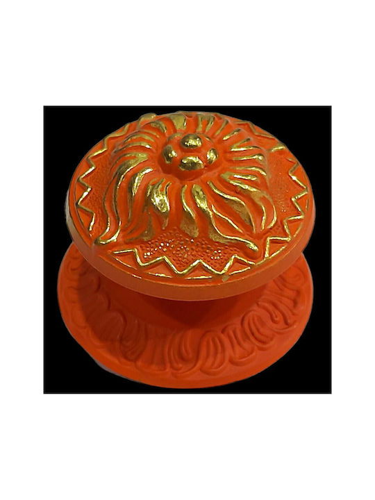 Knob Furniture made of Metallic in Orange Color 11044-BRZ2 1pcs