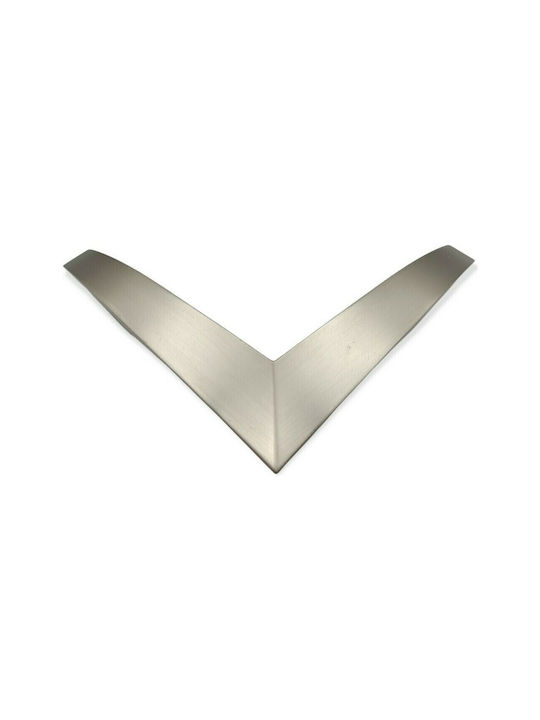 Furnipart Mâner Mobilier din Metal & Zamak NICKEL-MAT 186mm (Distanța între Centre 128mm) 7510-128-G 1buc
