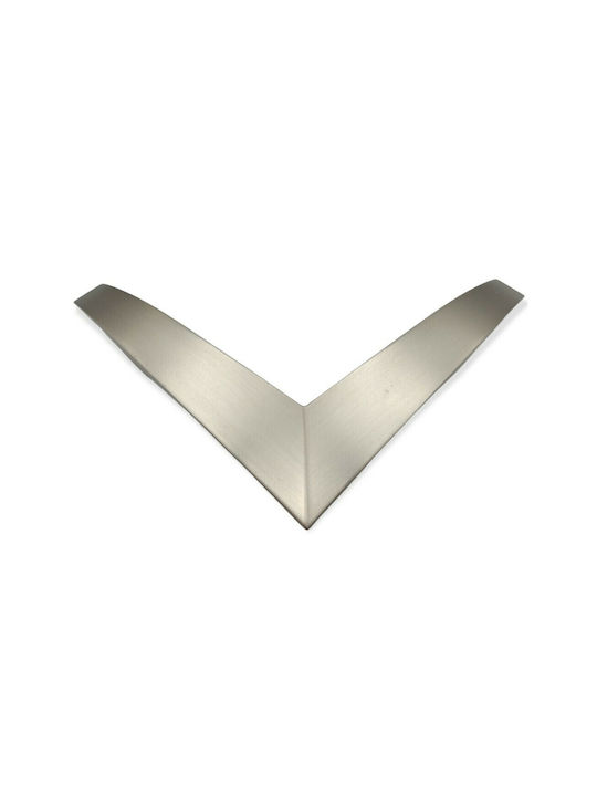 Furnipart Mâner Mobilier din Metal & Zamak NICKEL-MAT 186mm (Distanța între Centre 128mm) 7510-128-G 1buc