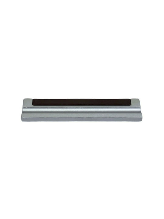 Knob Furniture made of Zamak & Metallic & Leather Dark brown. 105mm (Center Distance 96mm) 1058-10C1 1pcs