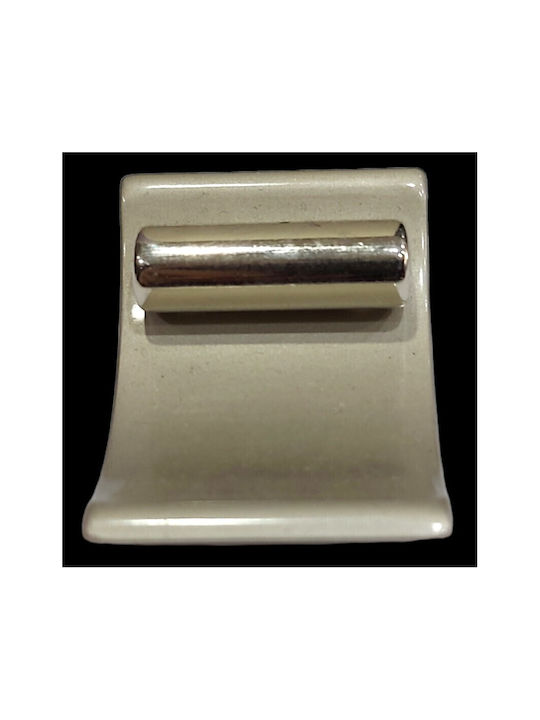 Obispa Handle Furniture made of Metallic & Zamak in Silver Color 43mm (Center Distance 16mm) 0124-016-12B1 1pcs