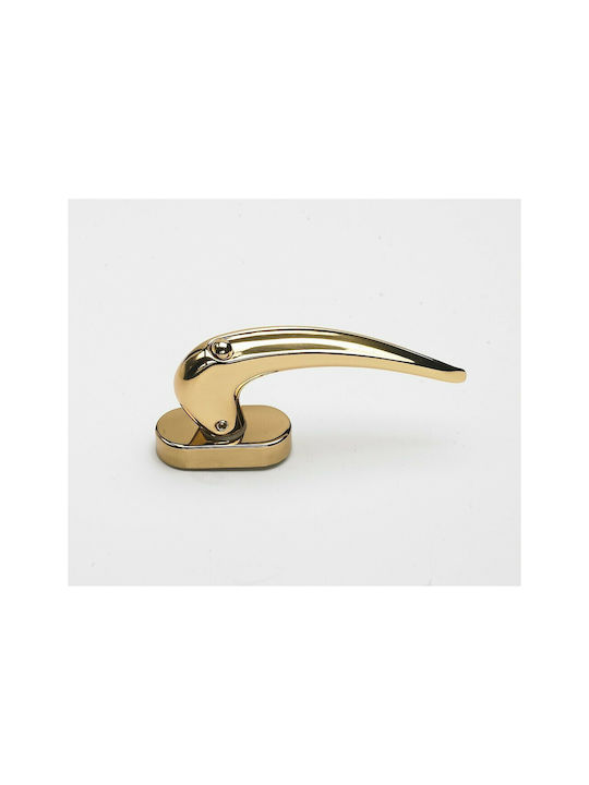 Verriegelung Fenstergriff Gold 0474-ORO