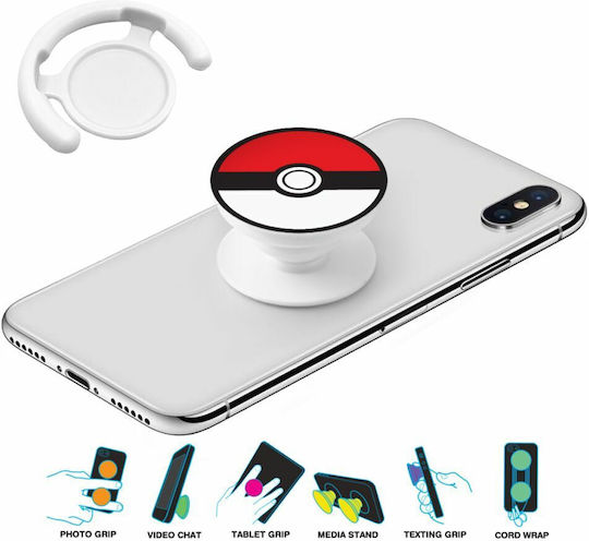 Koupakoupa Pop Socket Κινητού Pokemon Ball Phone Holders Stand