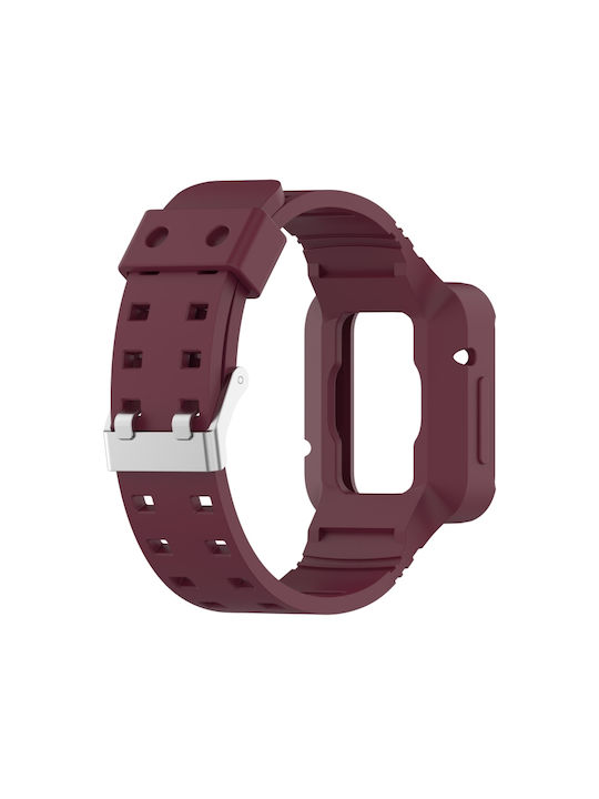 Lite 2/watch Lite Redmi Каишка Силикон Червен (Redmi Watch 2 Lite - Редми часовник 2 ЛайтРеалме Уотч 2)