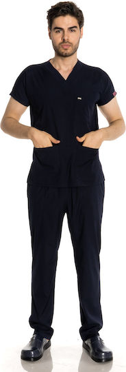 Women's Black Pants & Blouse Set