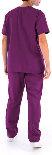 Men's Purple Pants & Blouse Set