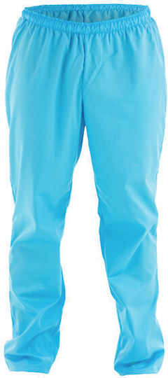 Women's Turquoise Medical Pants Cotton and Polyester