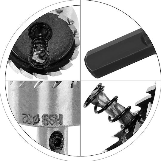 Hole Saw for Wood, Metal and Plastic