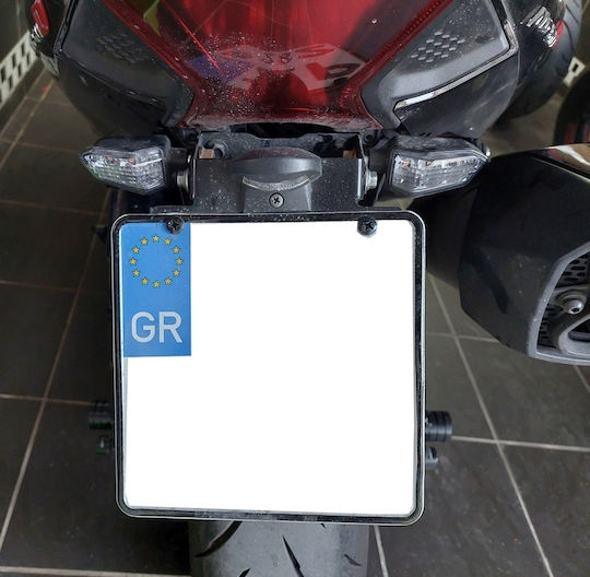 Moto Discovery Foldable Motorcycle License Plate Holder Sym Maxsym Tl500 Tl508 '19-'22