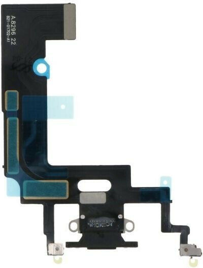 Flex Cable with Charging port in Black colour for iPhone XR