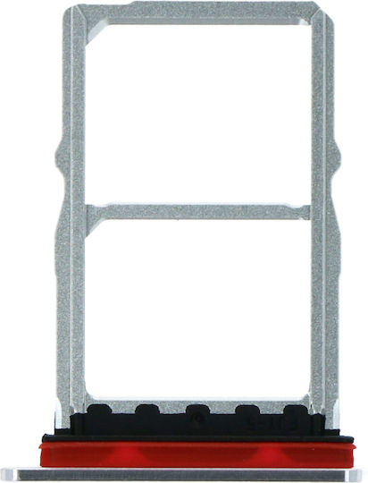 Sim Card Tray Dual Card Λευκό για Huawei P30