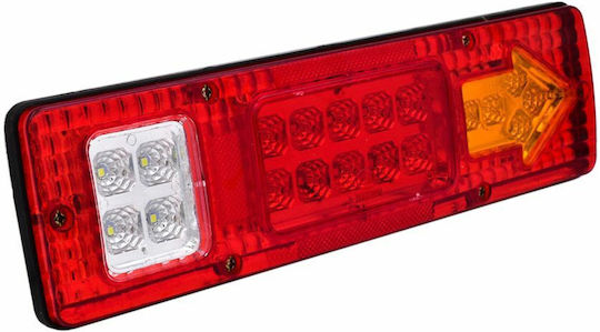 Truck Volume Lights 2pcs 12V - Red 000.230.8537