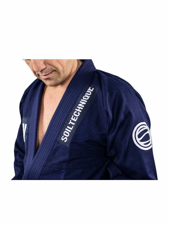 Soiltecnique Bărbați Uniforme Jiu Jitsu brazilian Albastru