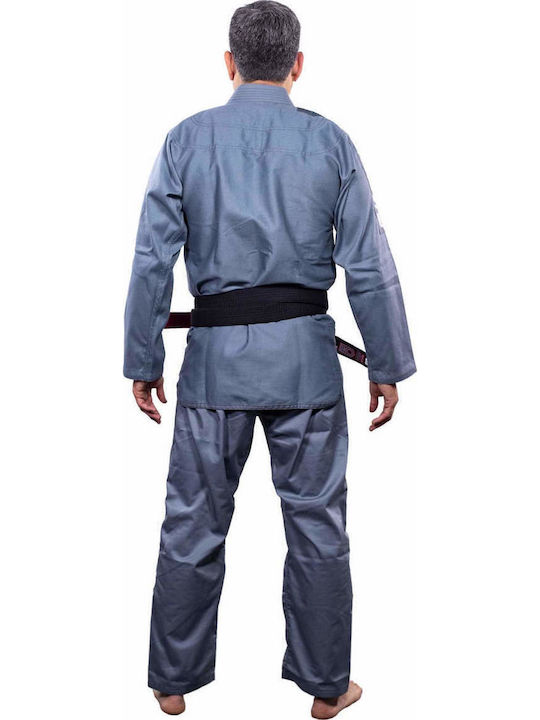 Soiltecnique Ανδρική Στολή Brazilian Jiu Jitsu Γκρι