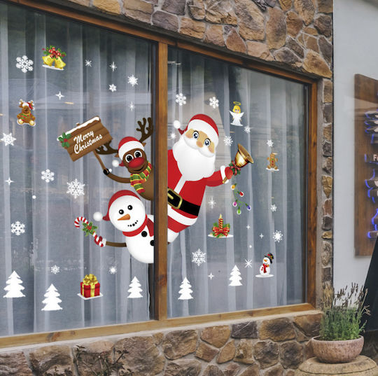 Sticker Display Decorative Christmas 60x90cm 632630 1pcs