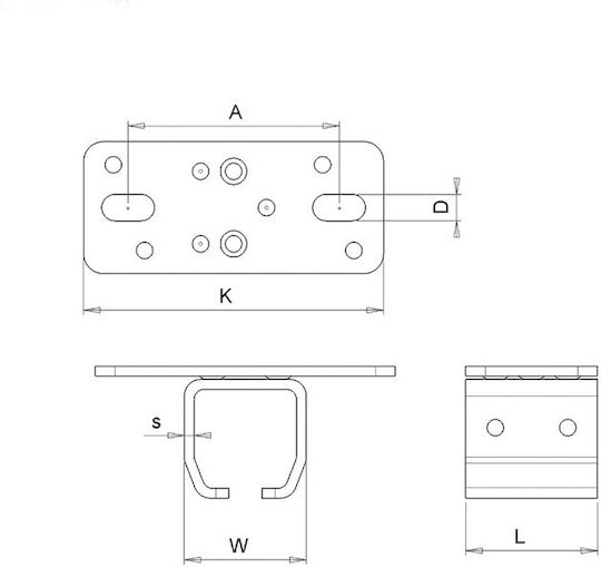 Delta Ioannidis Electrical Panel Mounting Accessory 36.5006