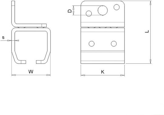 Delta Ioannidis Electrical Panel Mounting Accessory 36.5017