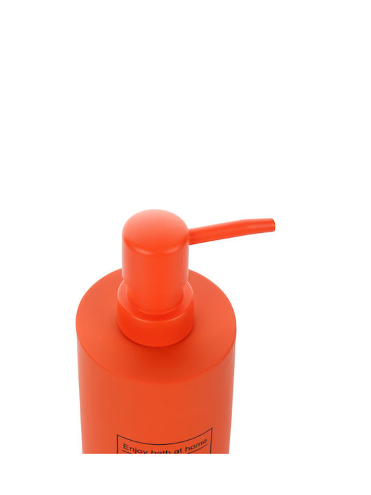 Tabletop Plastic Dispenser Orange