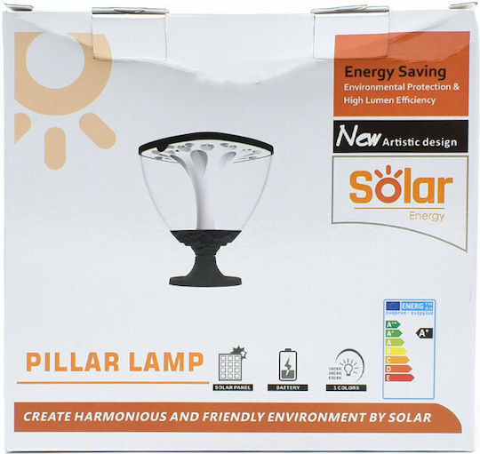 Street Solar Light 3W Cold White 6500K with Photocell IP65