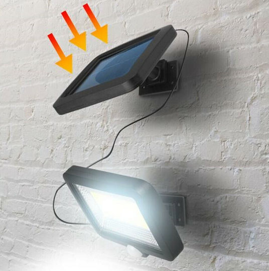 Wandmontiert Solarleuchte 10W Kaltweiß 6000K mit Bewegungssensor und Fotokontakt
