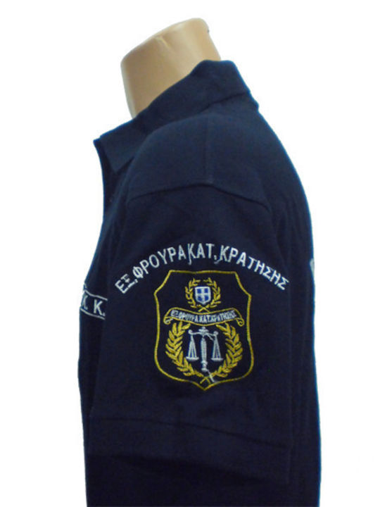 All About Army 001128 Polo Short Sleeve Police