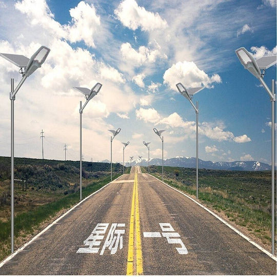Straßen-Solarleuchte 300W 4000lm Kaltweiß 6500K mit Fotokontakt IP67