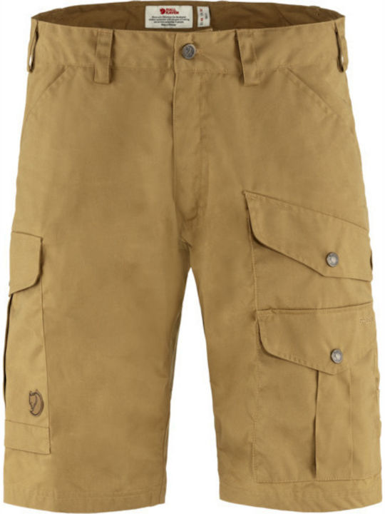 Fjallraven Barents Pro Ανδρικό Κοντό Παντελόνι Πεζοπορίας Καφέ