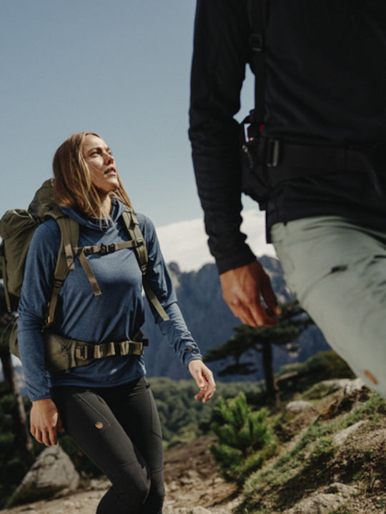 Fjallraven Abisko Ανδρικό Μακρύ Παντελόνι Πεζοπορίας Μπλε