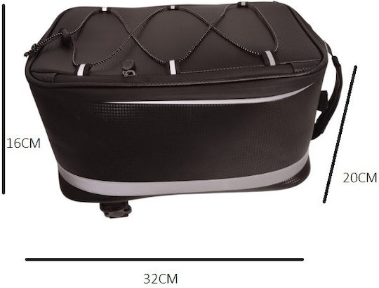 Kosmetikkoffer Schwarz H16xW32xL20cm
