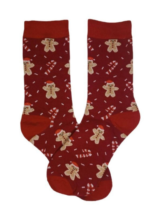 Admas Damen Socken Rot 2Pack
