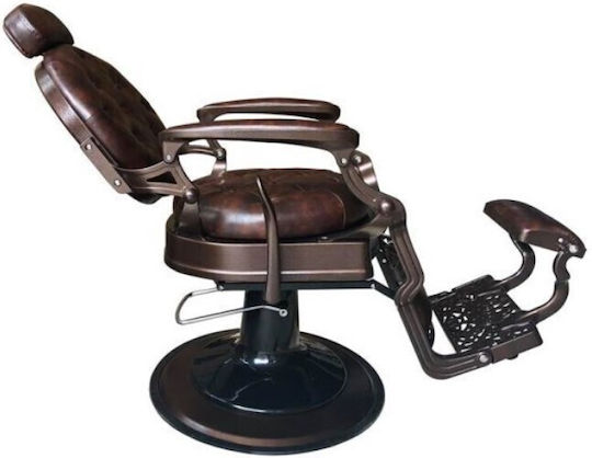 Καρέκλα Barbier Braun mit verstellbarer Höhe