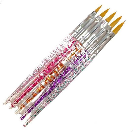 Set Nail Brushes Acrylic