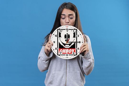 Koupakoupa Детски стенен часовник Mickey Дърво 19εκ.