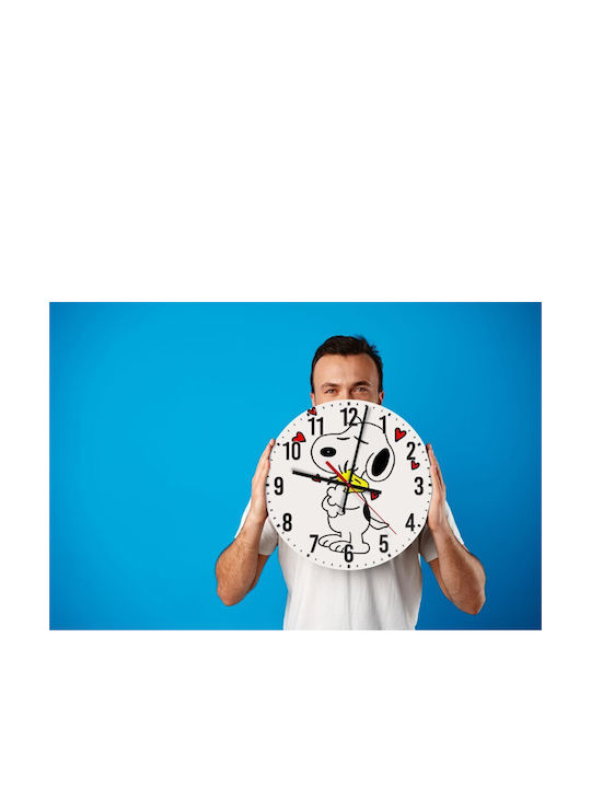 Koupakoupa Kinder Wanduhr Tiere Hölzernes 30εκ.