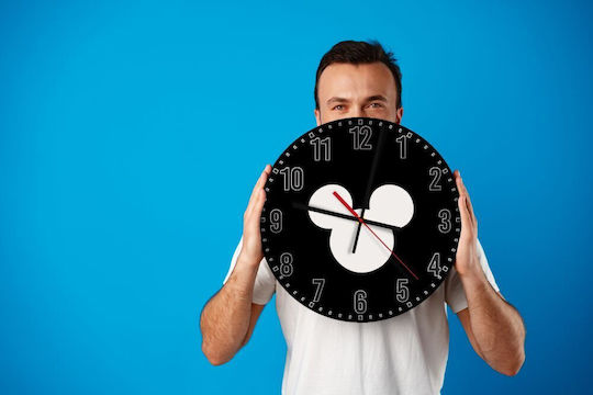 Koupakoupa Детски стенен часовник Mickey Дърво 30εκ.
