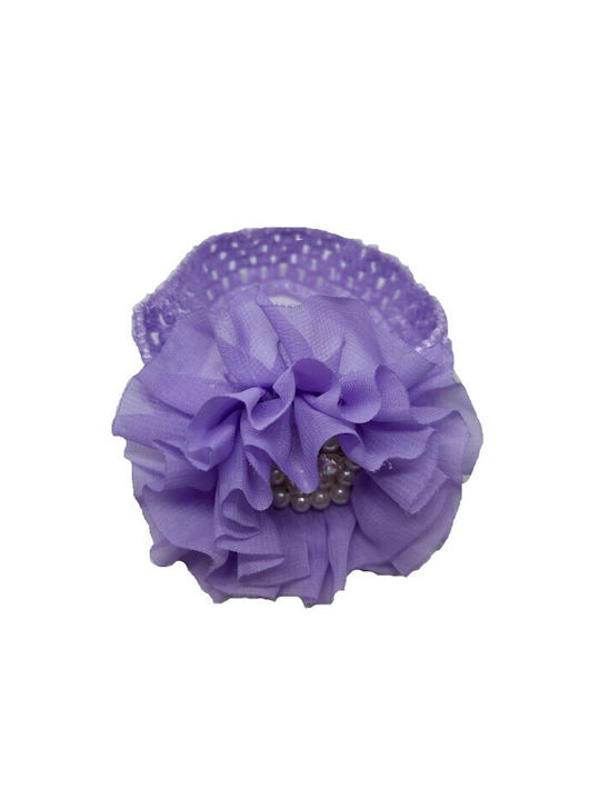 Baby Headband Purple 1pc