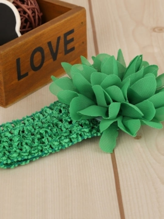 Baby Headband Green 1pc