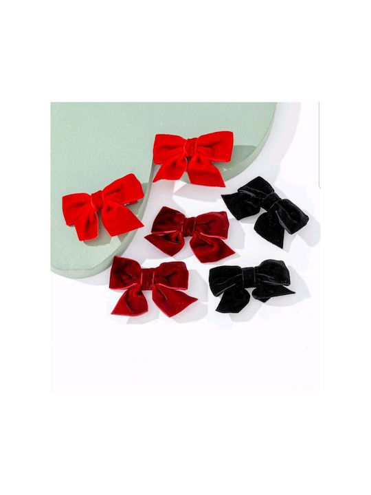 Elecool Set of Kids Hair Clips with Hair Clip Multicolour in Red Color 2pcs