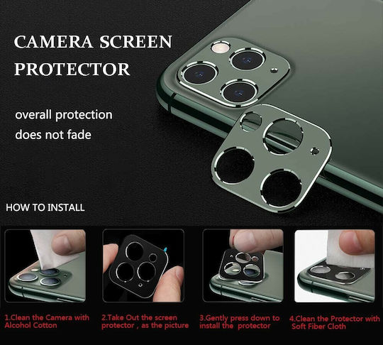 Cover Camera Protection Metal Frame Silver for the iPhone XS