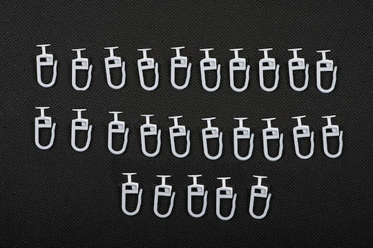 Curtain Hook Pins with Glider 25pcs