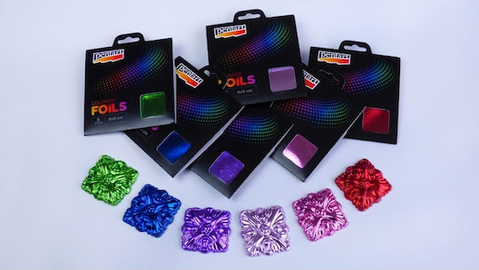 Pentart Златно Листо 9x9см Тъмносиньо