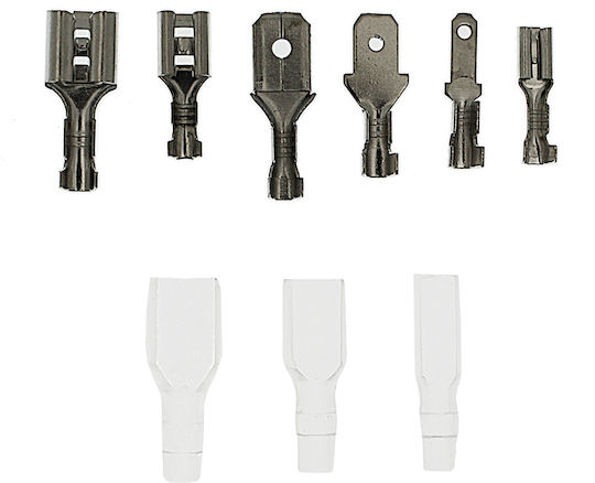 Set de terminale electrice Transparent (EE5582) în set de 360buc