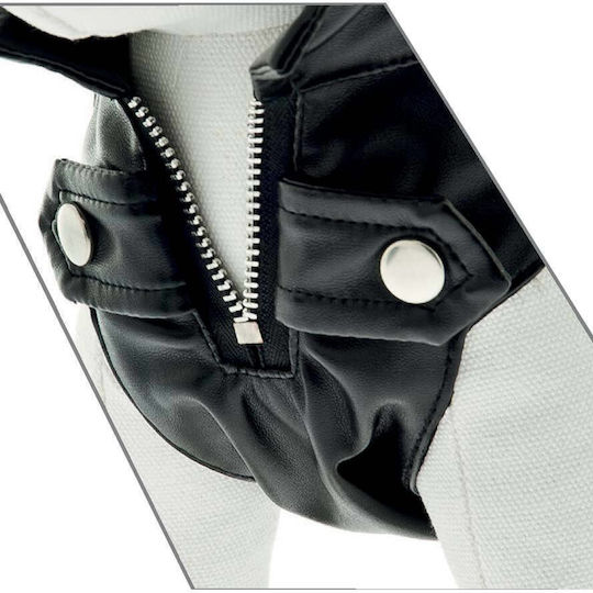Ferribiella Black Dog Coat with 33cm Back Length