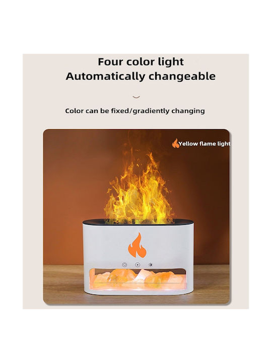 Led Συσκευή Αρωματοθεραπείας Υπερήχων Λευκή 250ml 1674835281