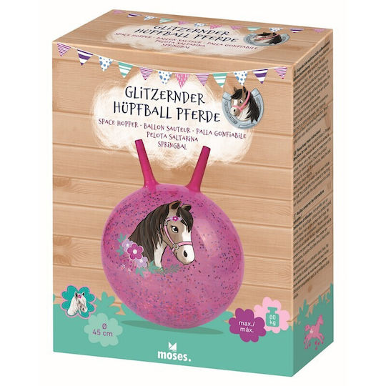 Moses Hüpfer Ball für 4+ Jahre Rosa 45cm